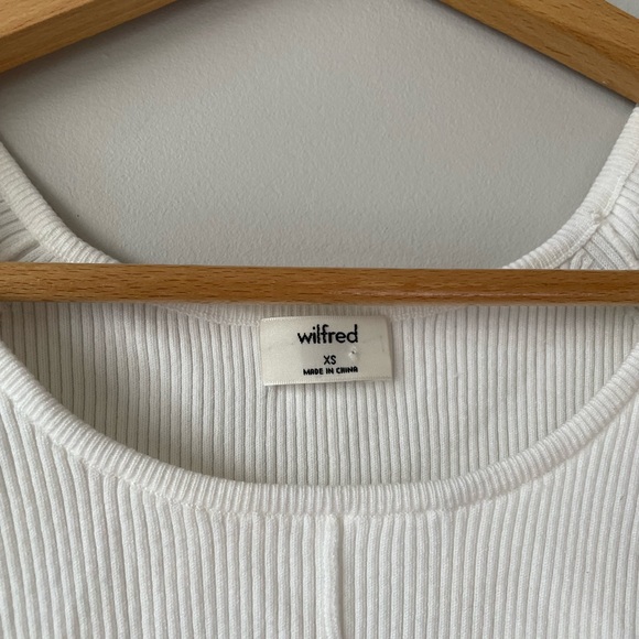 Wilfred white bell sleeve top - Picture 6 of 10